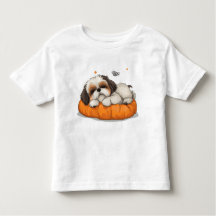 T-shirt Chih Tzu Sleeping Puppy