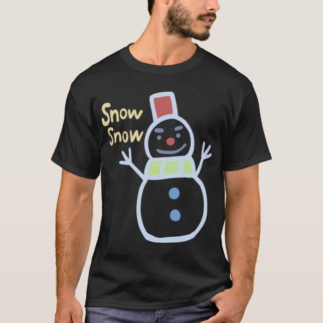 T-shirt Chihayafuru Snowmarushirt friend (Devant)