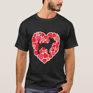 T-shirt Chihuahua Amoureux de les chiens Saint-Valentin_s
