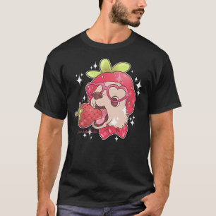 T-shirt Chihuahua aux fraises