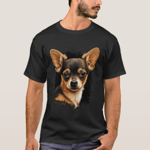 T-shirt Chihuahua Chiot Maman Amusante Chien Mignonne Bell