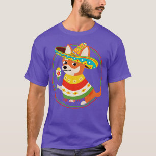 T-shirt Chihuahua Cinco De Mayo