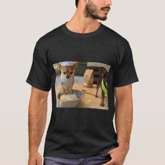 T-shirt Chihuahua cooking