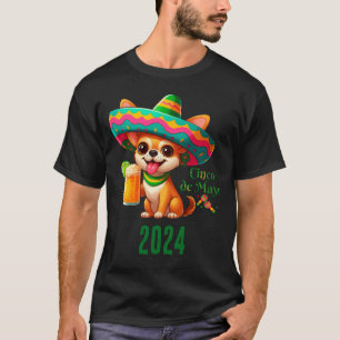 T-shirt Chihuahua du Cinco De Mayo