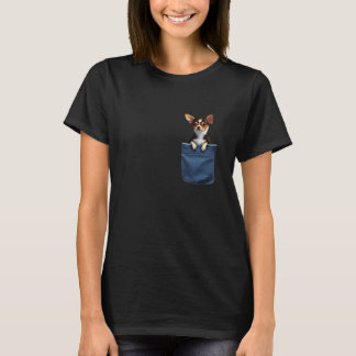 T-shirt Chihuahua en Chiwawa, mignonne de poche
