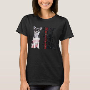 T-shirt Chihuahua Extraordinaire Aimer Forte Joyeuse Gra I