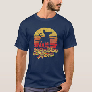 T-shirt Chihuahua Mama Drôle Chien Et Animal De Compagnie