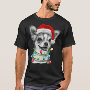 T-shirt Chihuahua Père Noël Joyeux Noël
