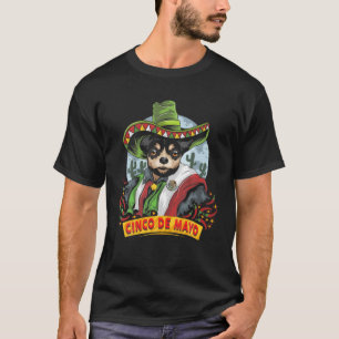 T-shirt Chihuahua Pour Femmes Hommes Enfants Cinco De Mayo
