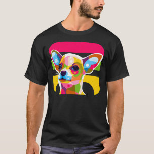 T-shirt Chihuahua Puppy Pop Art