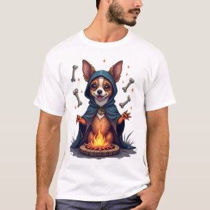 T-shirt Chihuahua rituel chien maudit
