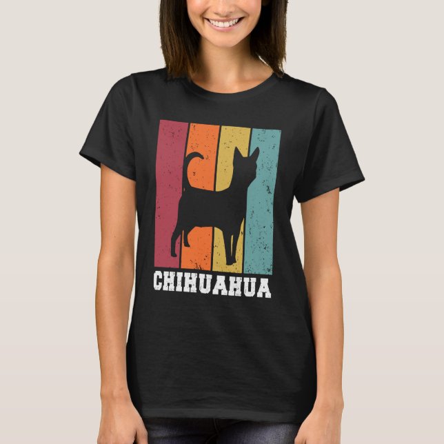 T-shirt Chihuahua Vintage  2 (Devant)