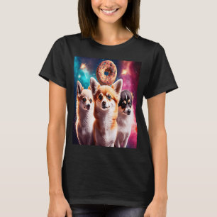 T-shirt Chihuahuas Dans L'Espace Donuts Chihuahuas Garçons