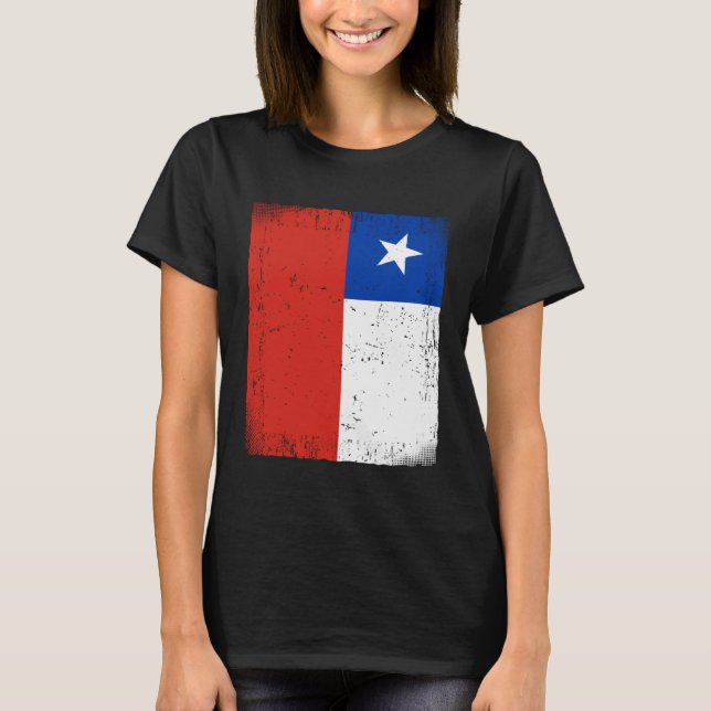 T-shirt Chilean Flag Chile  1 (Devant)