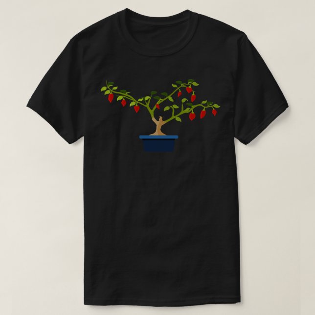 T-shirt Chili Bonchi avec Pot Bleu (Design devant)