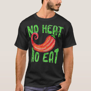 T-shirt Chili épicé Scoville Épice Lover Pas de chaleur No