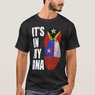 T-shirt Chili Et Timorais Mélangent L'ADN Patrimoine Du Dr