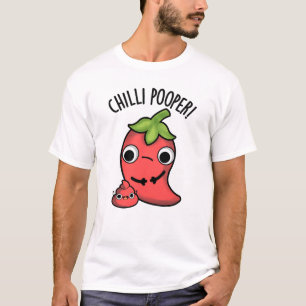 T-shirt Chili Poooper Funny Pepper Pun