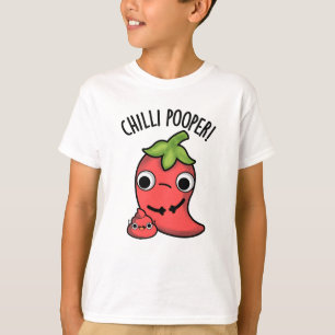 T-shirt Chili Poooper Funny Pepper Pun