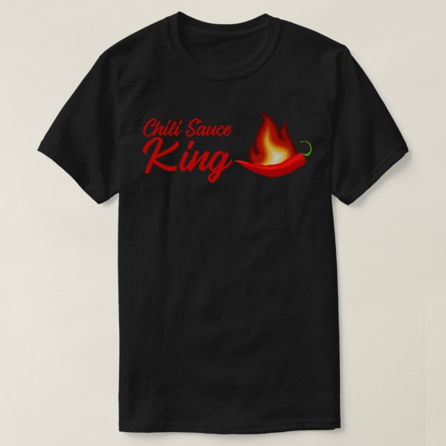 T-shirt Chili sauce king (Design devant)