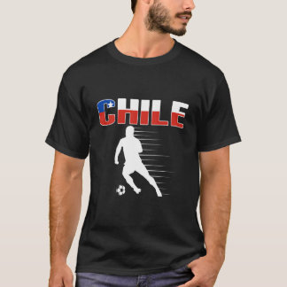 T-shirt Chili Soccer Jersey Soutien Équipe Chilienne De Fo