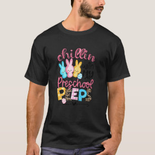 T-shirt Chillin Avec Mes Bunnies Préscolaire Enseignement