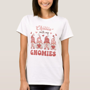 T-shirt Chillin Avec Mes Gnomes