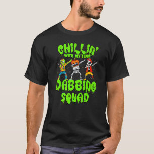 T-shirt Chillin avec mon équipe Dabbing Squad Zombie Citro