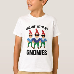 T-shirt Chillin avec mon Gnomies
