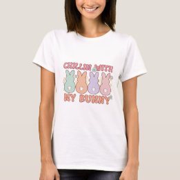 T-shirt Chillin avec mon lapin
