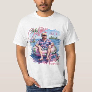 T-shirt Chillin comme un félon Été 2024
