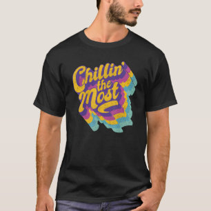 T-shirt Chillin' Les Vibes D'Été Les Plus Relaxantes