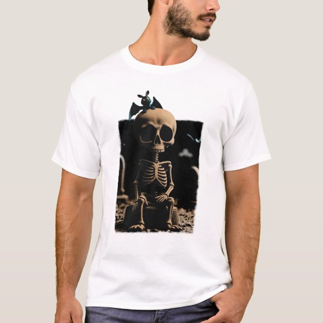 T-shirt Chillin' to the Bone (Devant)