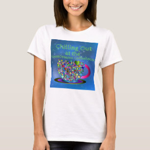 T-shirt Chilling Out au café MoonDreams