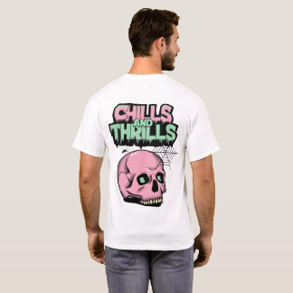 T-shirt Chills and Thrills imprimé pour hommes