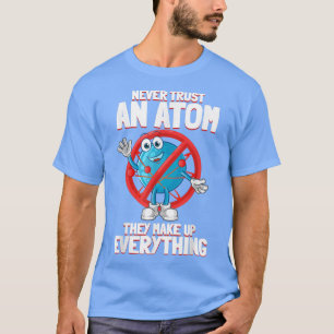 T-shirt Chimie amusante Cadeaux Nerd Atoms Aimer Science P