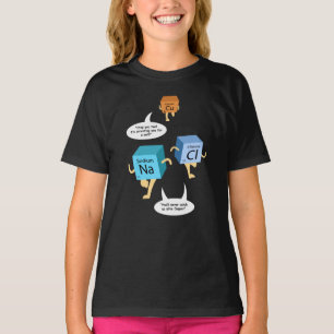 T-shirt Chimie amusante Tableau périodique éléments jeu