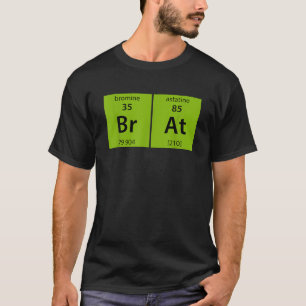T-shirt Chimie Brat Drôle Pour Hommes Femmes