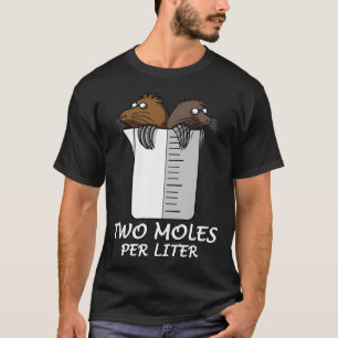 T-shirt Chimie deux moles par litre