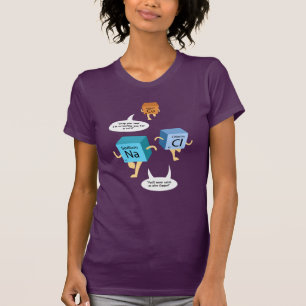 T-shirt Chimie Éléments de tableau périodique Gag enseigna
