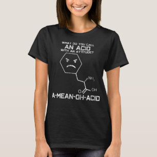 T-shirt Chimie enseignant acide oh plaisanterie