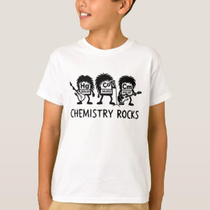 T-shirt Chimie Rocks Science Rock Band