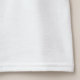 T-shirt Chimio Bell - femme de cancer du colon (Détail - Ourlet (en blanc))
