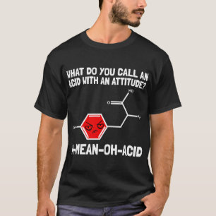 T-shirt Chimiste Chimie de travail Pun Amino Acid Chimique