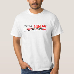 T-shirt Chimiste de Ninja de fonction