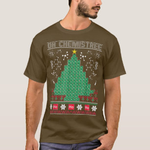T-shirt Chimiste élément Oh Chemistree Ugly Christmas Swea