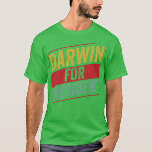 T-shirt Chimiste En Chimie Funny Darwin Pour Président