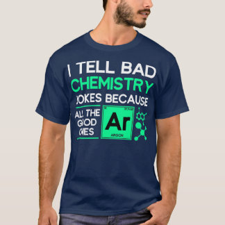 T-shirt Chimiste plaisanteries Science Don drôle Chimie