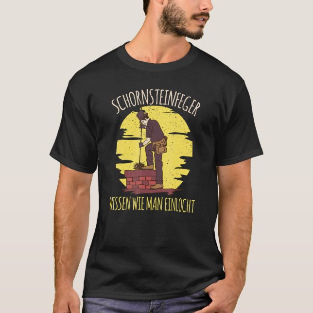T-shirt Chimney Sweep Sachez Comment Vous Dites Einlocht (Devant)