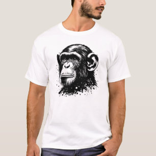 T-shirt Chimpanzé